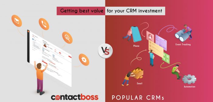 contact database, CRM, comparison