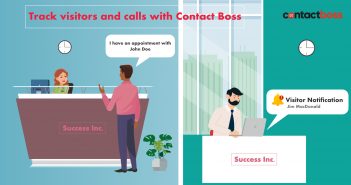 Track your calls and visitors with CRM software Visitor/Call Manager - ContactBoss